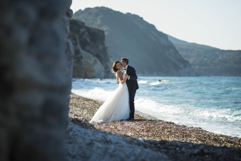 Claudia & Daniele | Trash the Dress Portrait Session | Elba Island